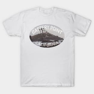 Battery Point Lighthouse Crescent City California T-Shirt